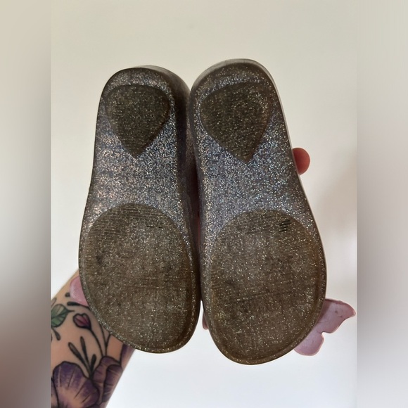 MINI MELISSA ULTRAGIRL FLY III BB - GLITTER SILVER/PINK - Picture 5 of 8